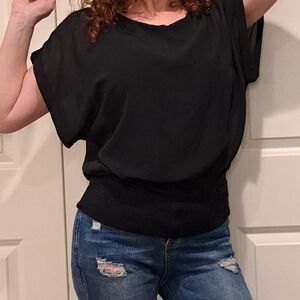 Joseph A Black Women's Blouse